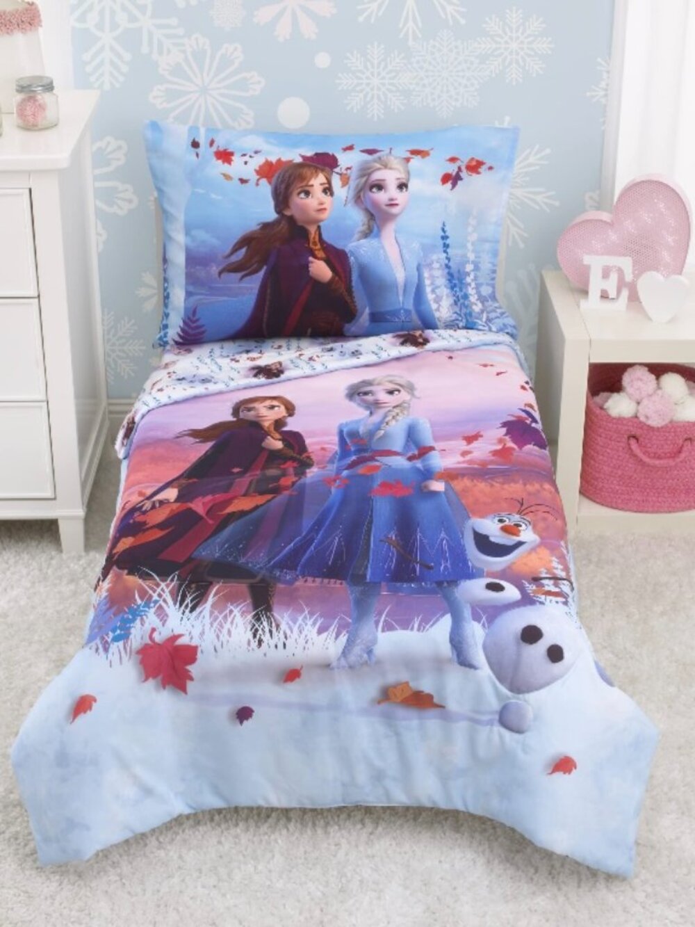 Disney Toddler Bed 4 Piece Set